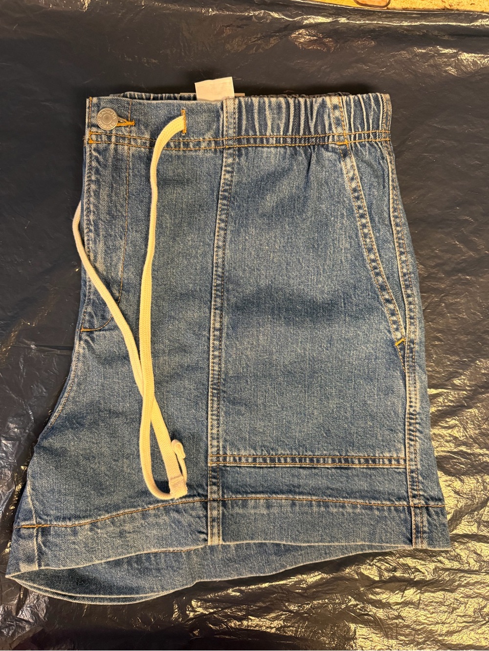 Banana Republic Women's Denim Shorts with Drawstring